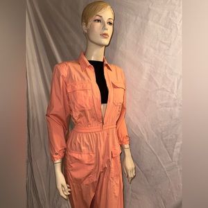 Salmon coveralls 100% cotton